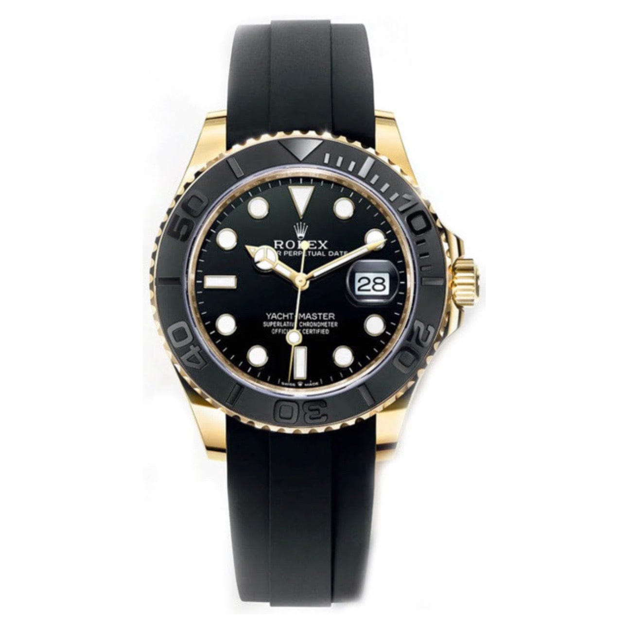 Rolex Yacht-Master 40 Yellow Gold Black Dial